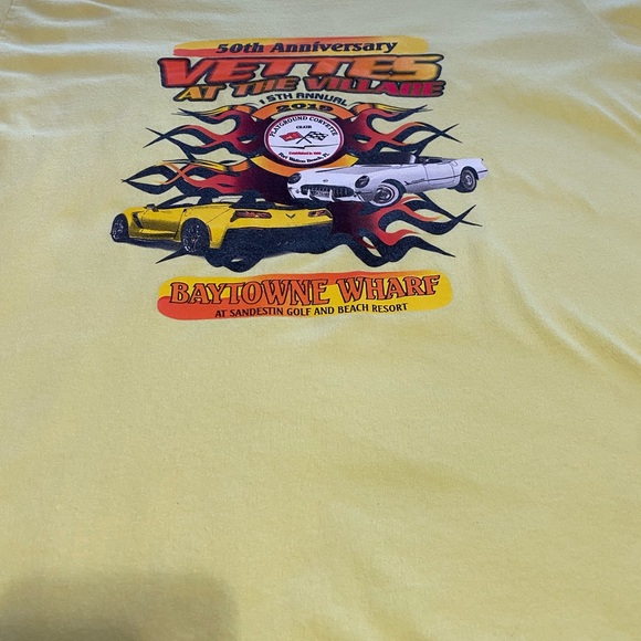50th anniversary Vette’s at the Village T-shirt 
SanDestin Corvette
3XL - Picture 3 of 5
